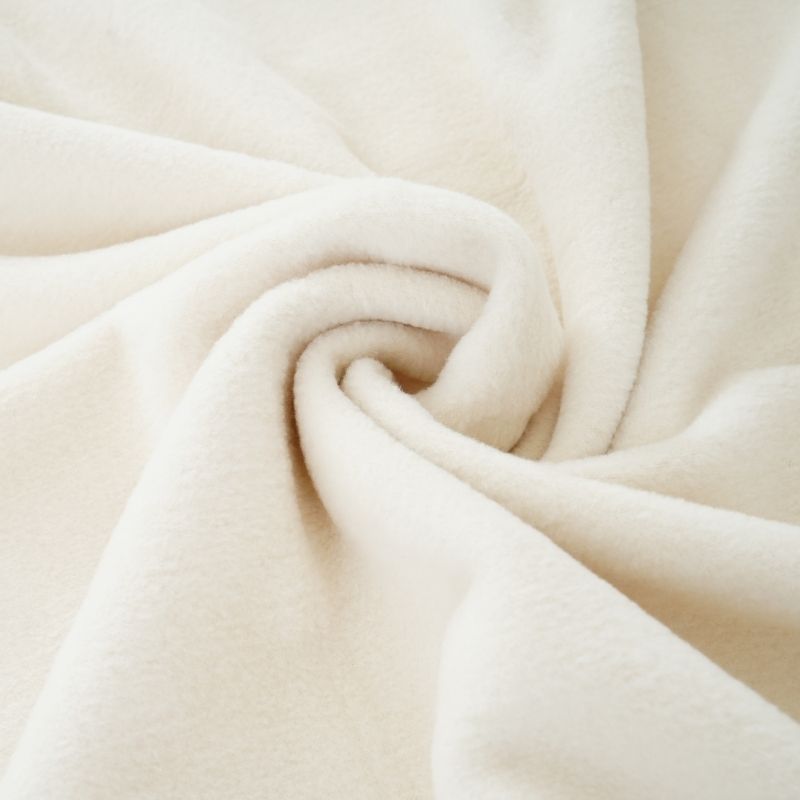 オーガニックコットン　　おくるみ毛布(生成り)　（85×85cm）