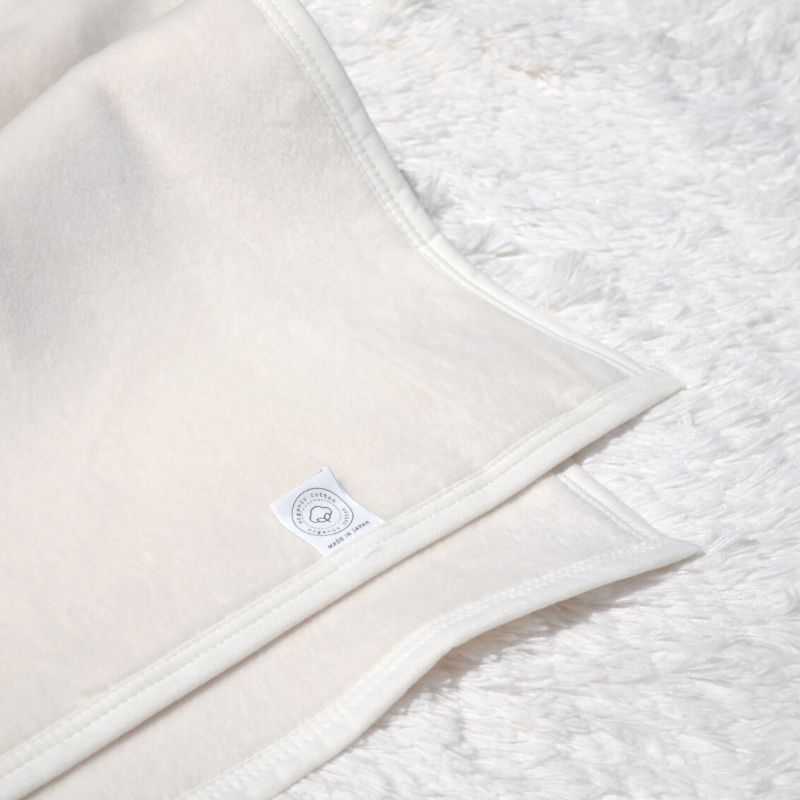 長尾繊維工業株式会社 オーガニックコットン ジュニア綿毛布 ハーフサイズ(100×140cm)
