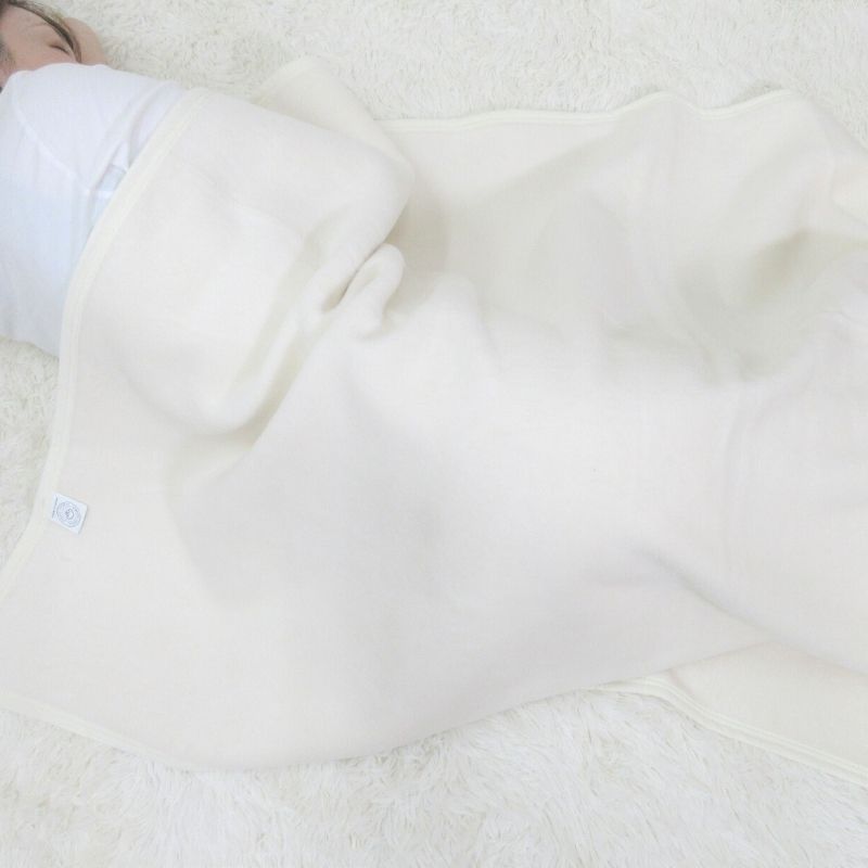 オーガニックコットン ジュニア綿毛布 ハーフサイズ(100×140cm)
