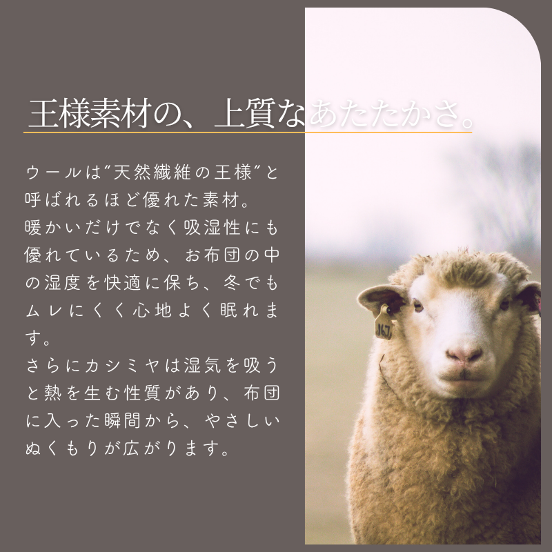 カシミヤ3０％入りウール毛布　シングルサイズ（140×200ｃｍ）
